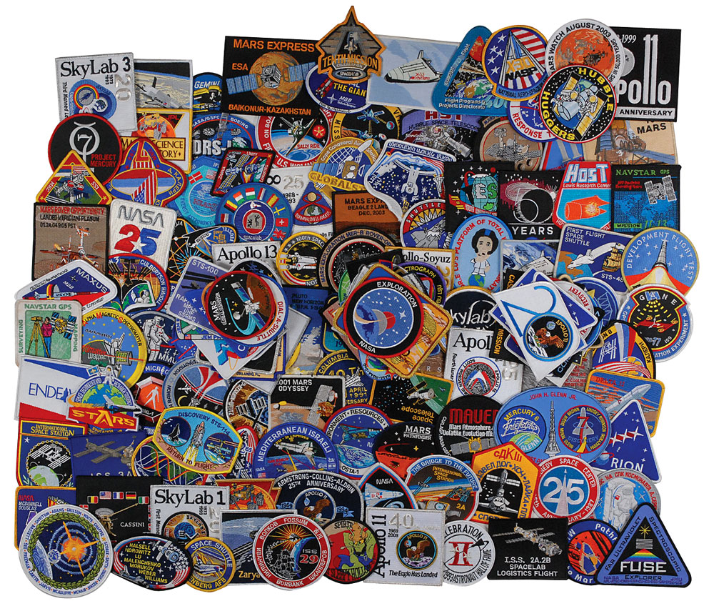 Lot #554 Space Patches