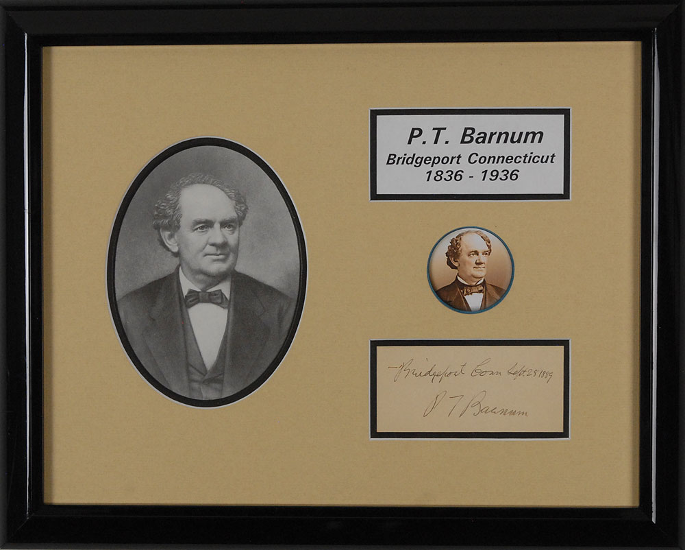 Lot #314 P. T. Barnum