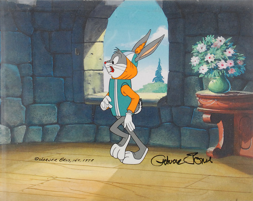 Lot #420 Bugs Bunny production cel from Bugs Bunny