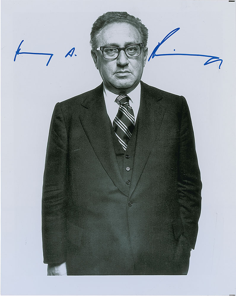 Lot #300 Henry Kissinger