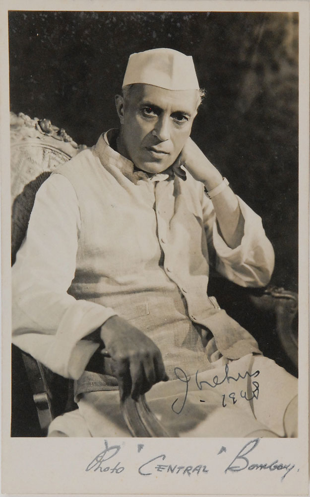 Lot #268 Jawaharlal Nehru