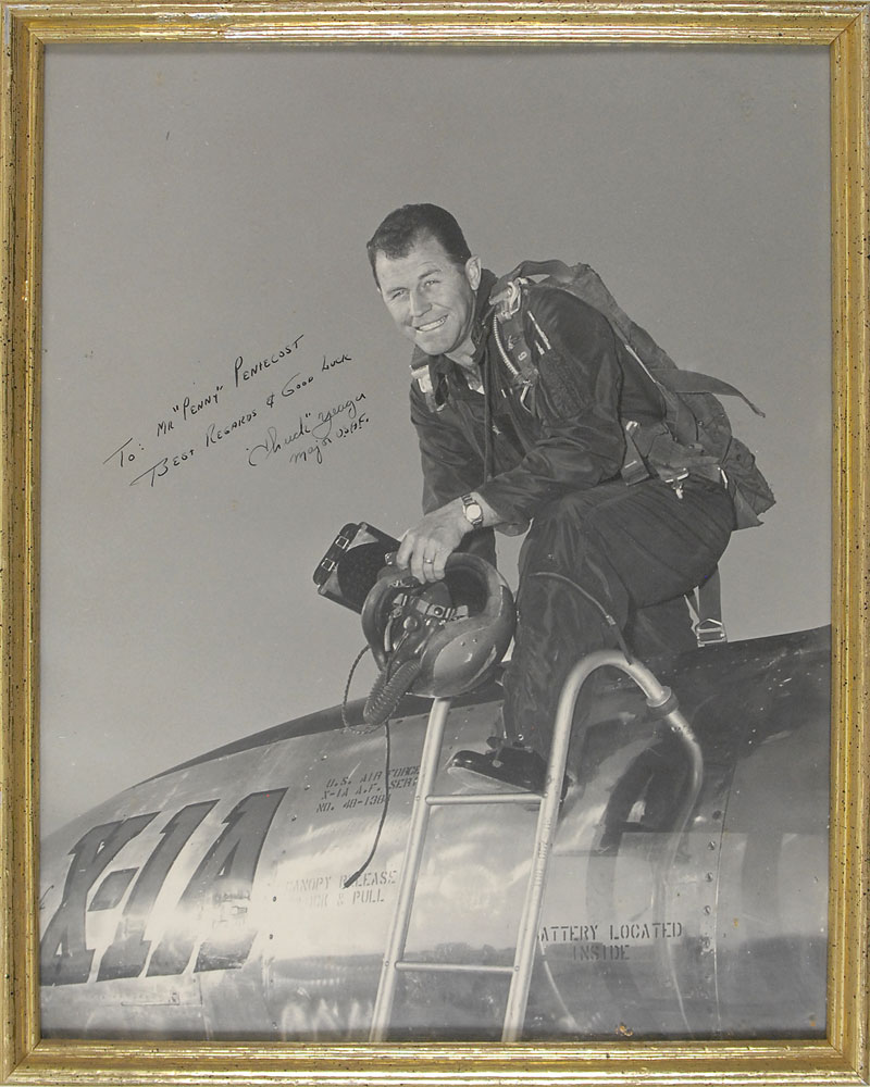 Lot #421 Chuck Yeager