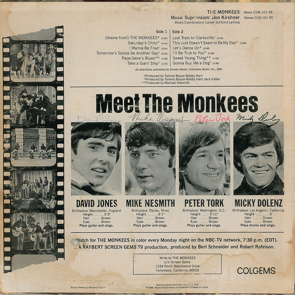 Lot #250 The Monkees