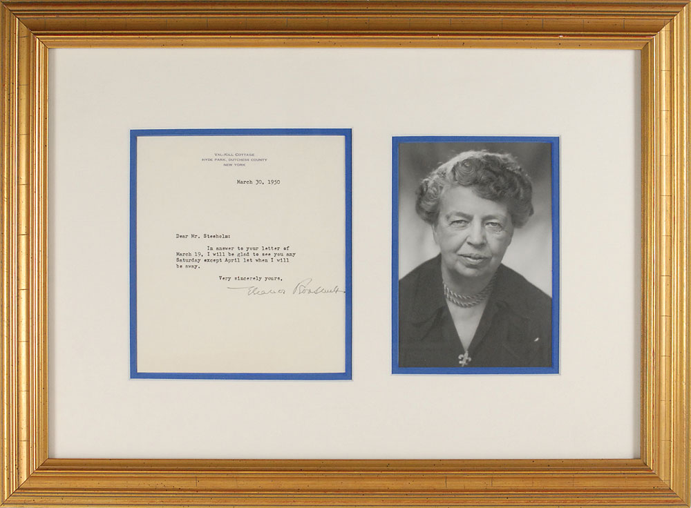 Lot #148 Eleanor Roosevelt