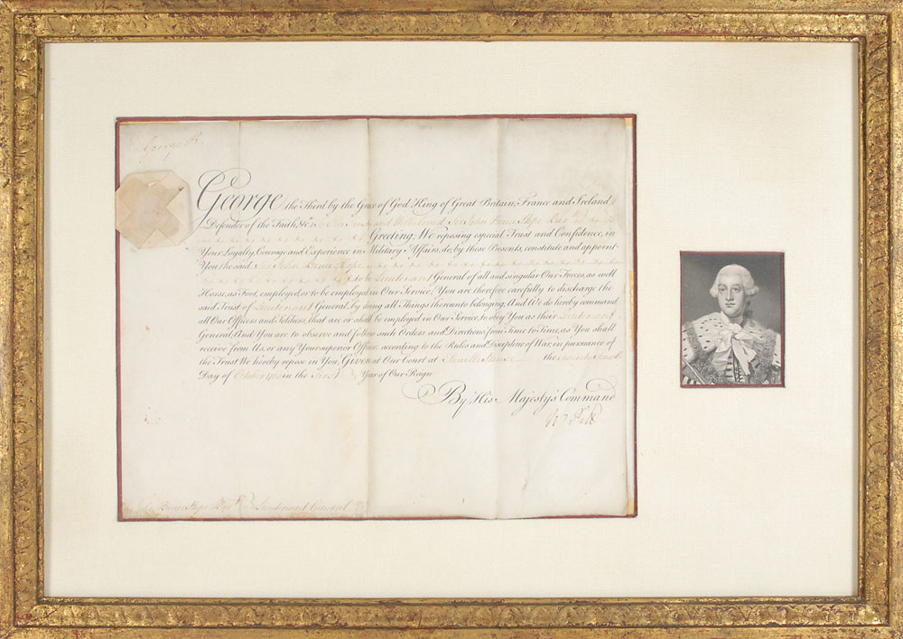 Lot #204 King George III and William Pitt