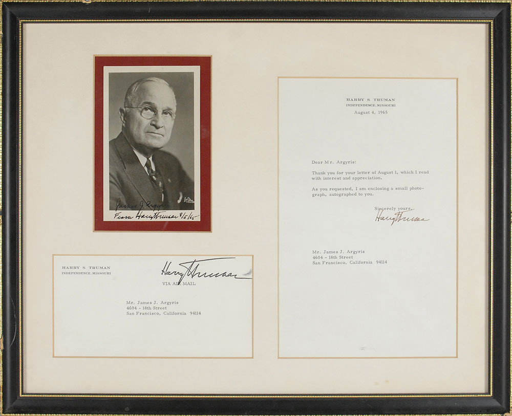 Lot #117 Harry S. Truman