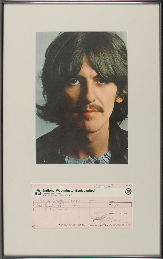 Lot #774 Beatles: George Harrison