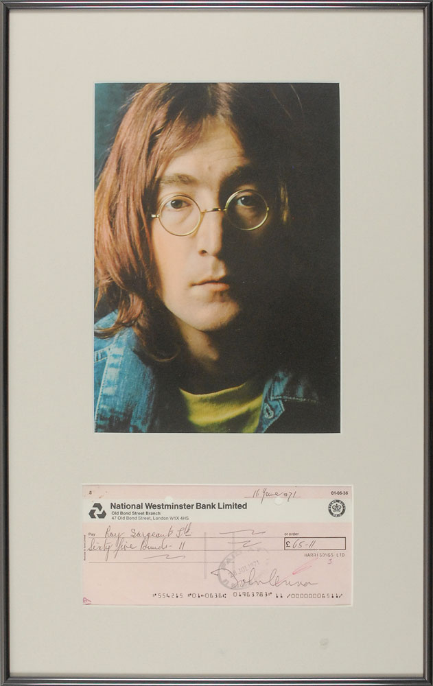 Lot #786 Beatles: John Lennon
