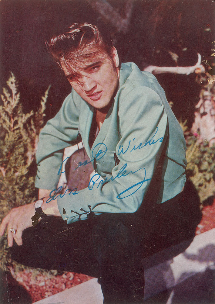 Lot #812 Elvis Presley