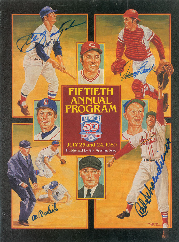 Lot #1139 Baseball Hall of Famers