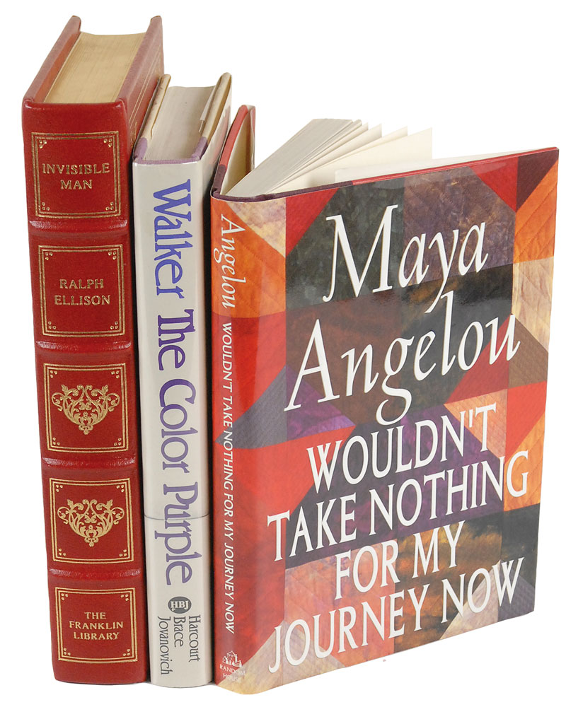 Lot #615 Maya Angelou, Alice Walker, and Ralph
