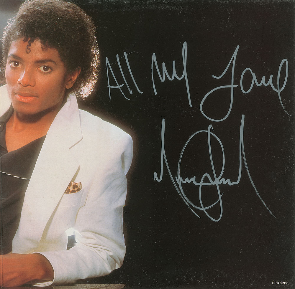 Lot #810 Michael Jackson