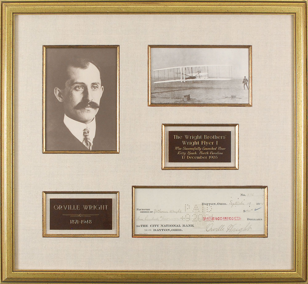 Lot #418 Orville Wright