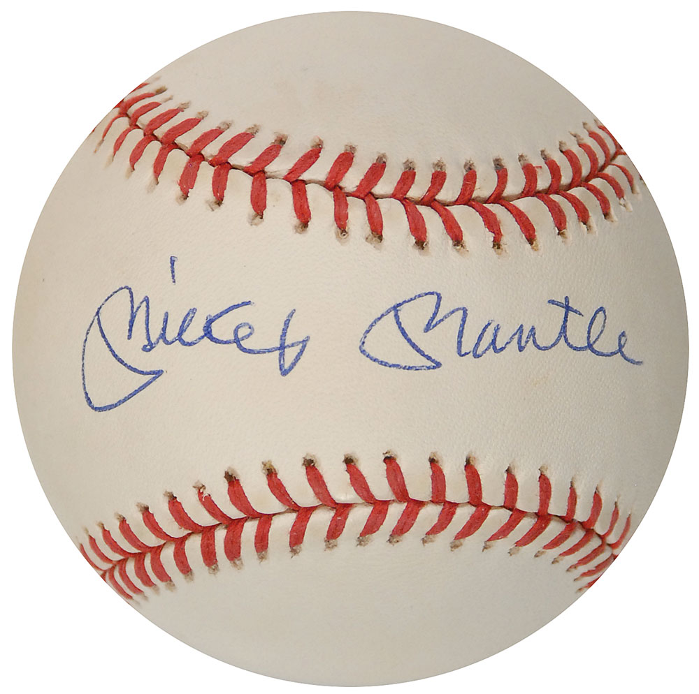 Lot #1104 Mickey Mantle