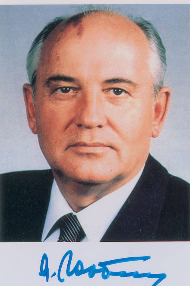 Lot #361 Mikhail Gorbachev