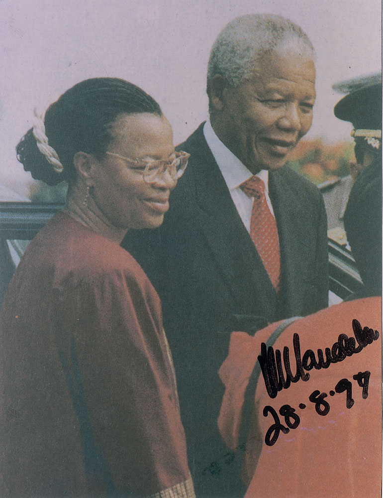 Lot #284 Nelson Mandela