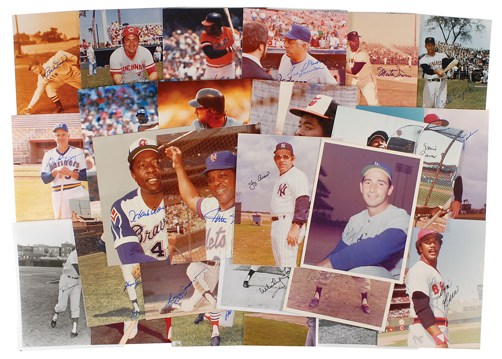 Lot #1069 Baseball Hall of Famers
