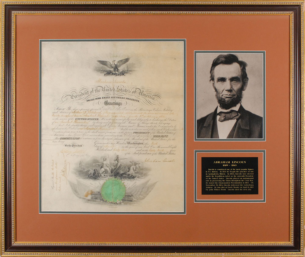 Lot #43 Abraham Lincoln - Image 1
