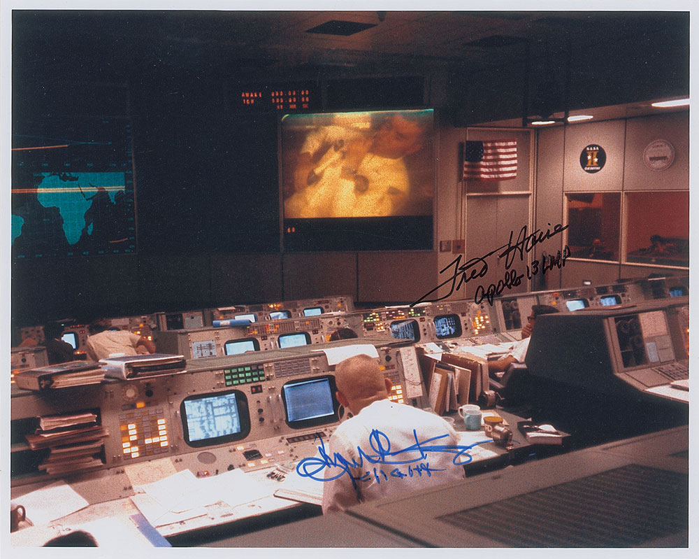 Lot #445 Apollo 13 Mission Control