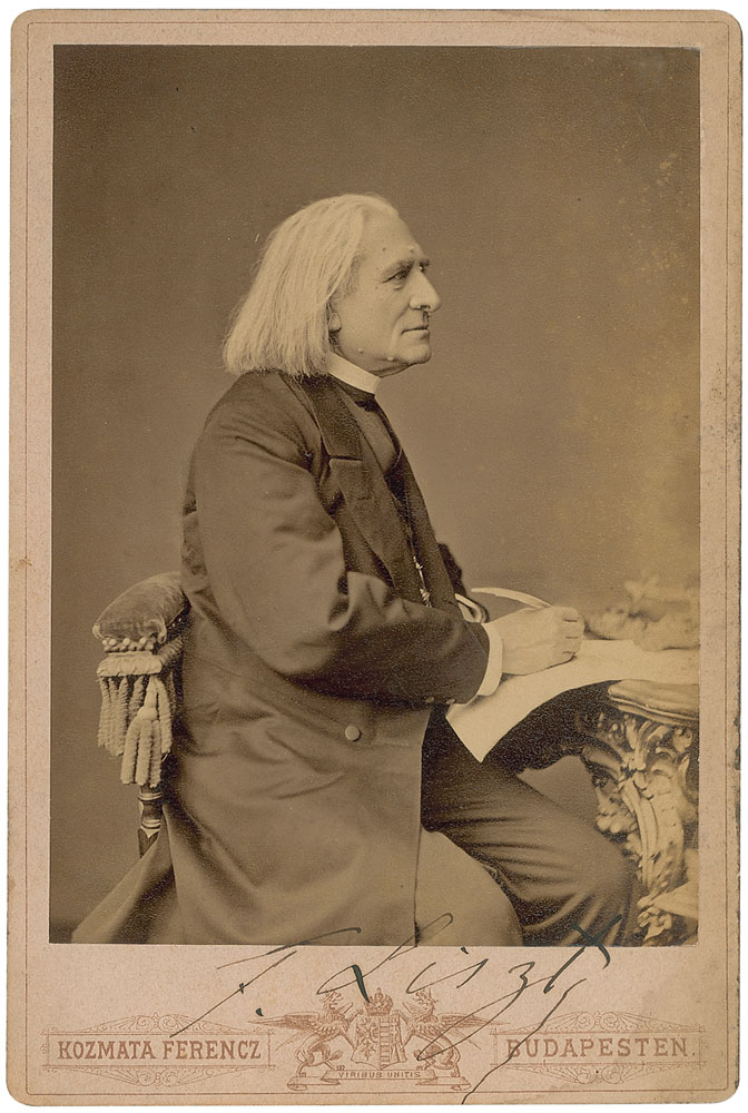 Lot #772 Franz Liszt