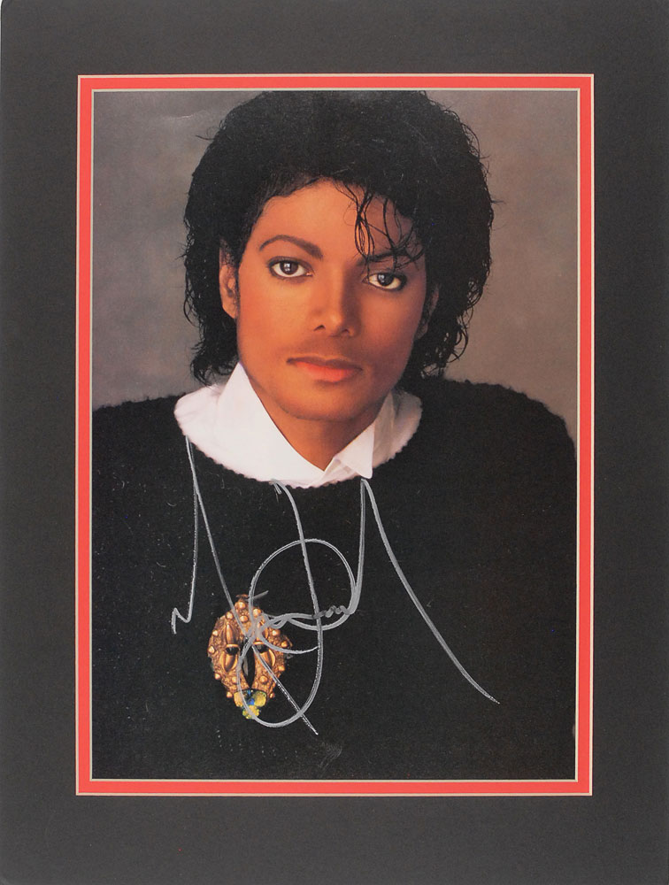 Lot #813 Michael Jackson