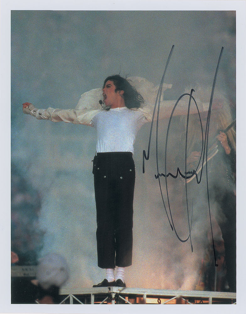Lot #628 Michael Jackson