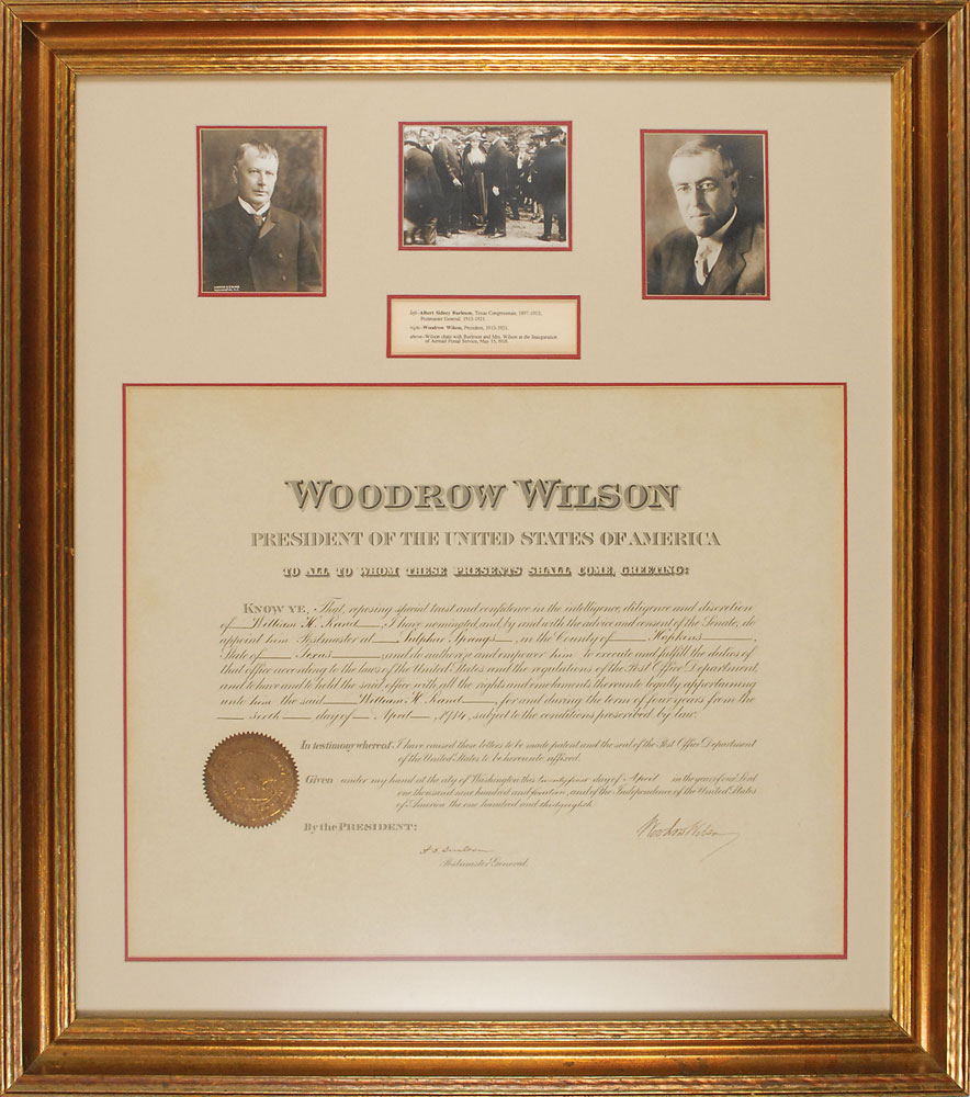 Lot #79 Woodrow Wilson