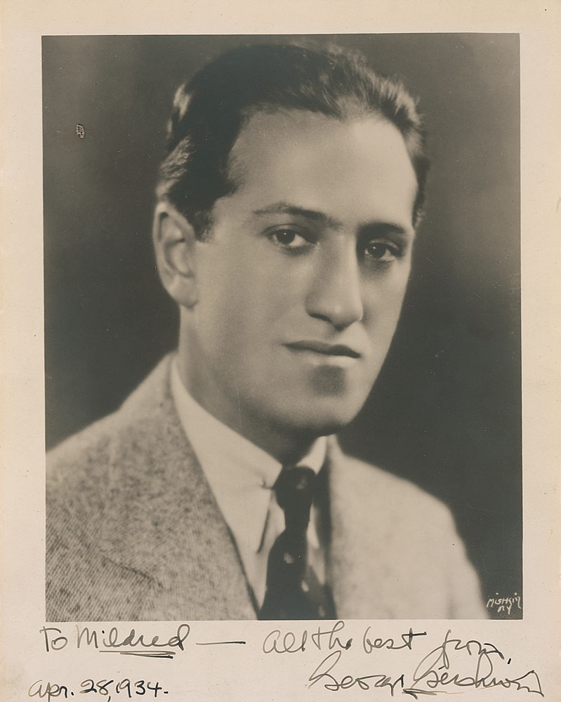 Lot #3212 George Gershwin