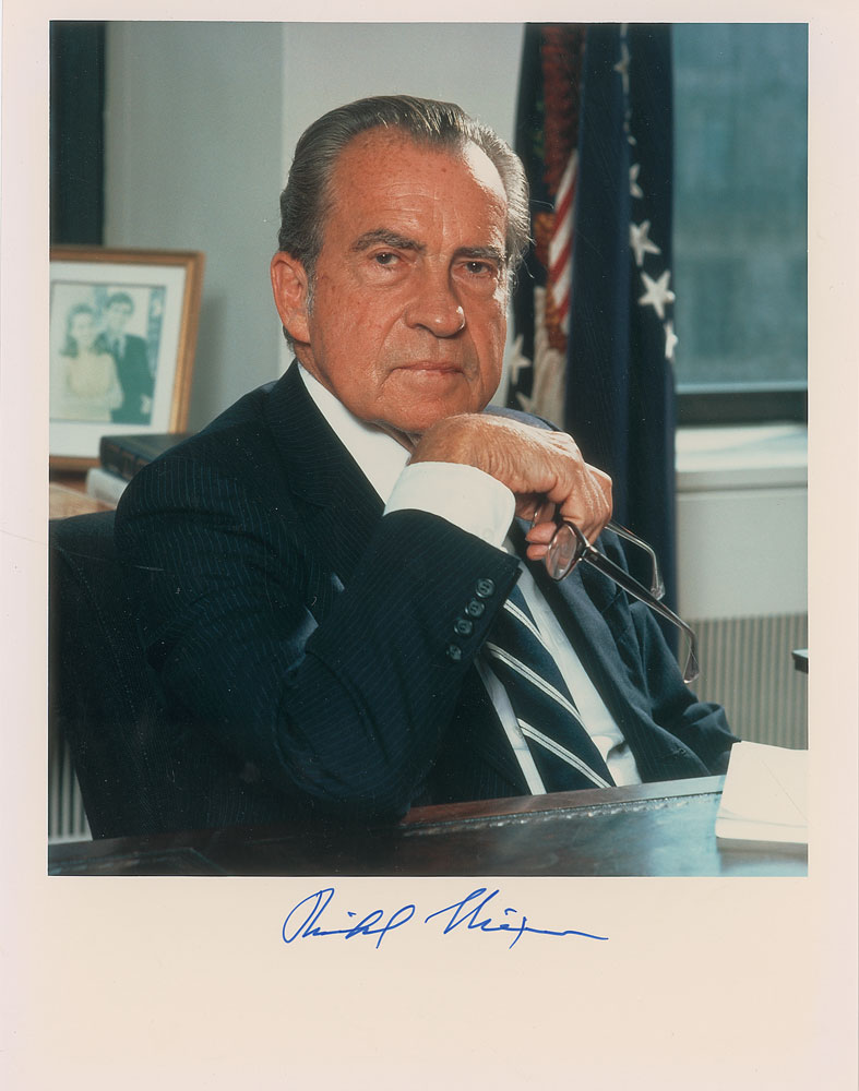 Lot #167 Richard Nixon - Image 1
