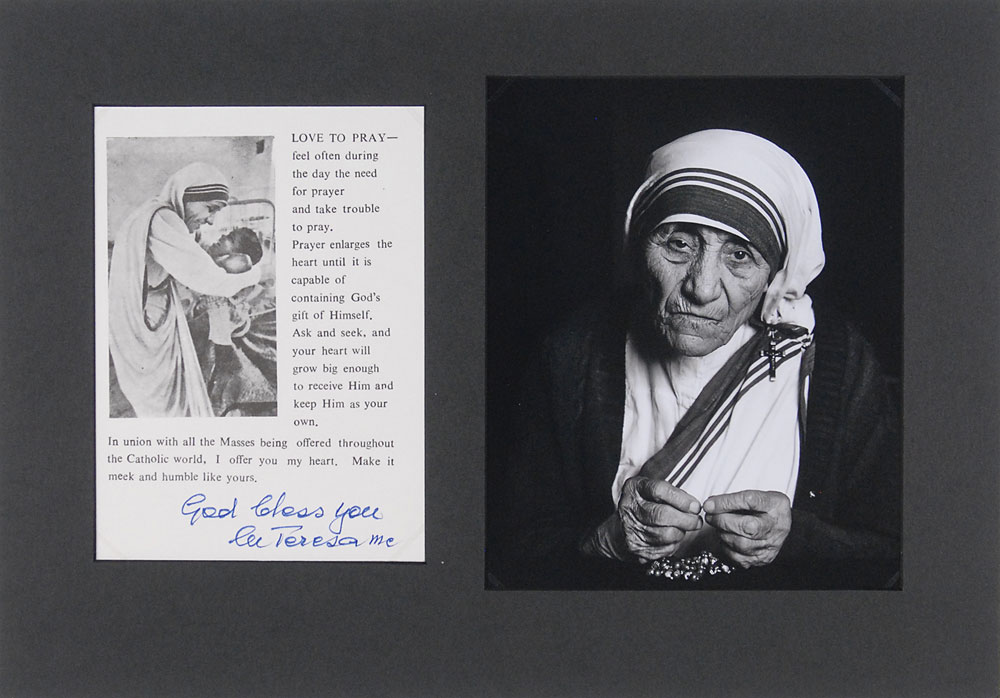 Lot #229 Mother Teresa