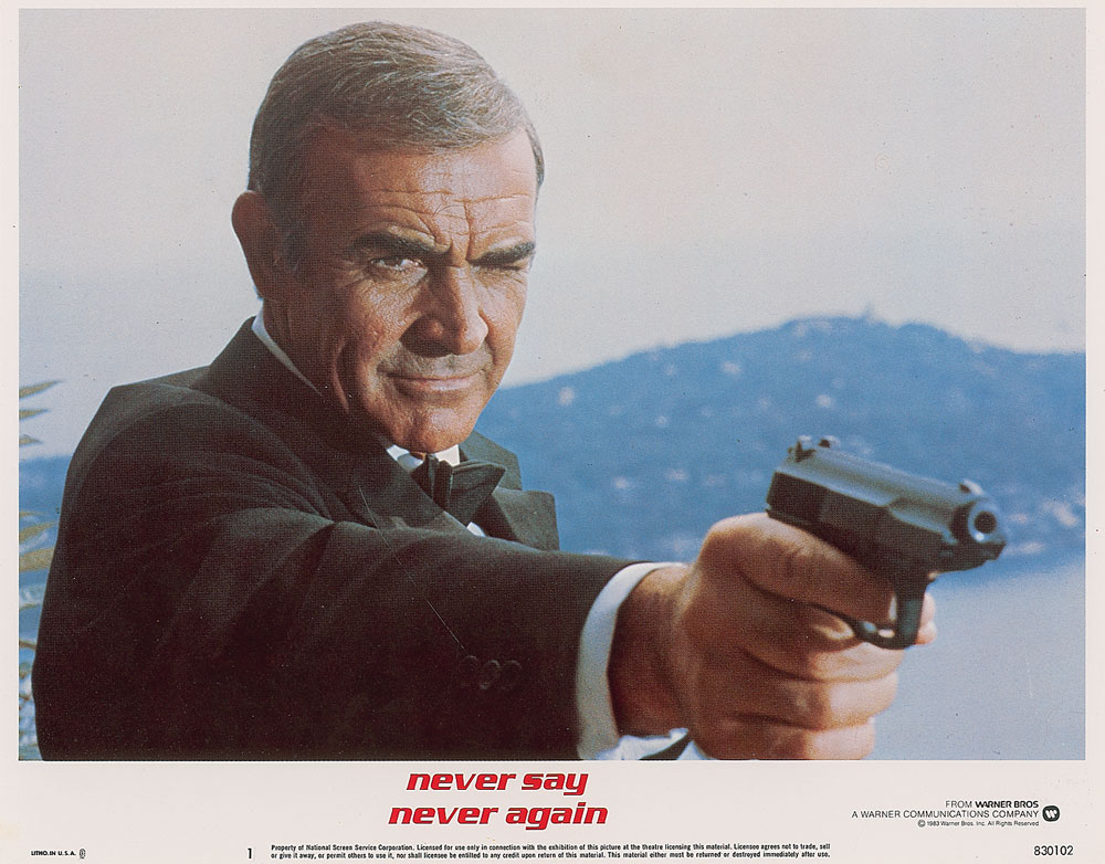 Lot #962 James Bond: Never Say Never Again