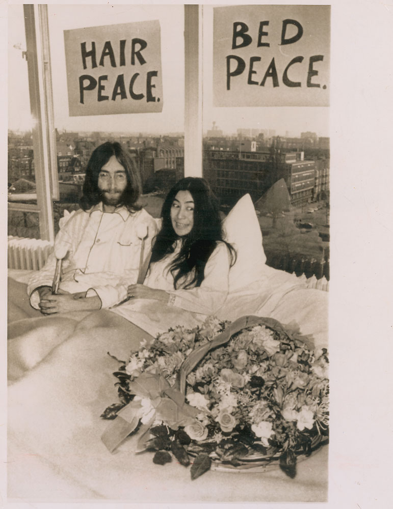 Lot #631 Beatles: John Lennon and Yoko Ono
