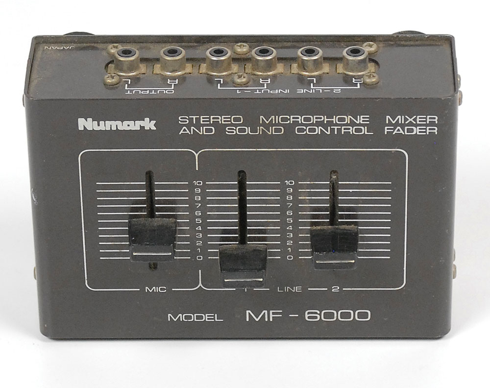 Lot #484 Joey Ramone’s Stereo Microphone Mixer