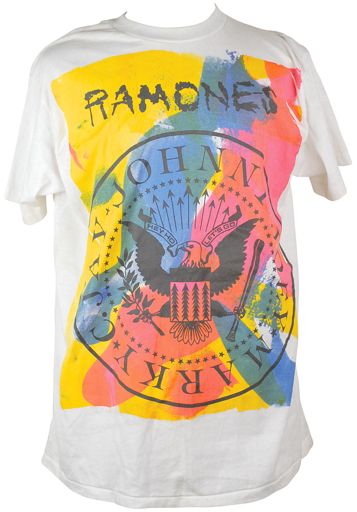 Lot #452 Joey Ramone’s T-Shirt