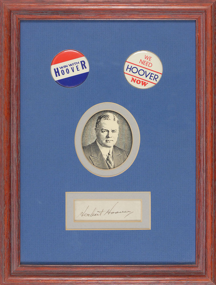 Lot #129 Herbert Hoover