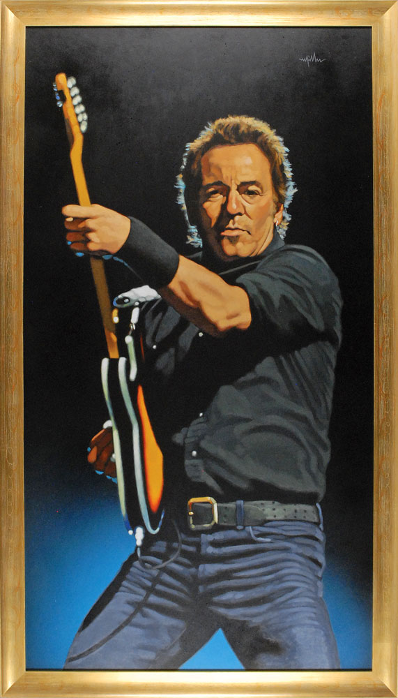 Lot #2348 Bruce Springsteen Original Painting