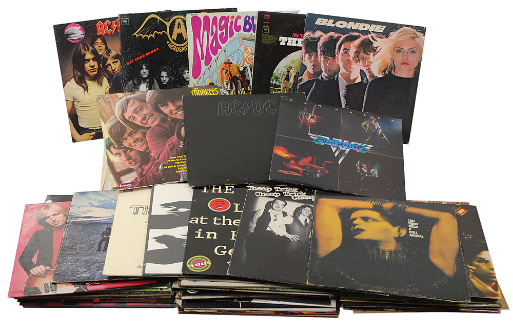 Lot #444 Joey Ramone’s Album Collection