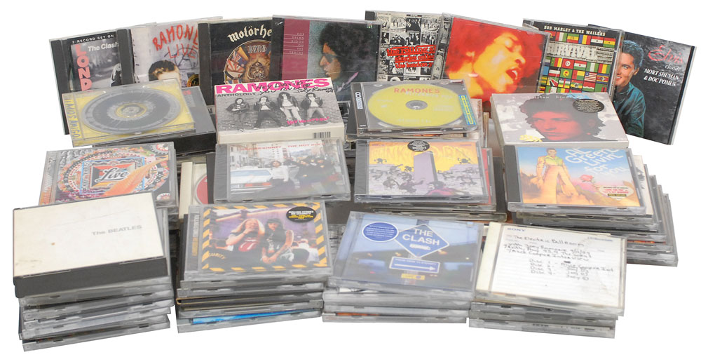 Lot #445 Joey Ramone’s CD Collection
