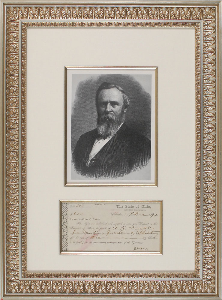 Lot #51 Rutherford B. Hayes