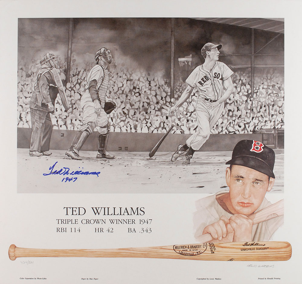 Lot #994 Ted Williams