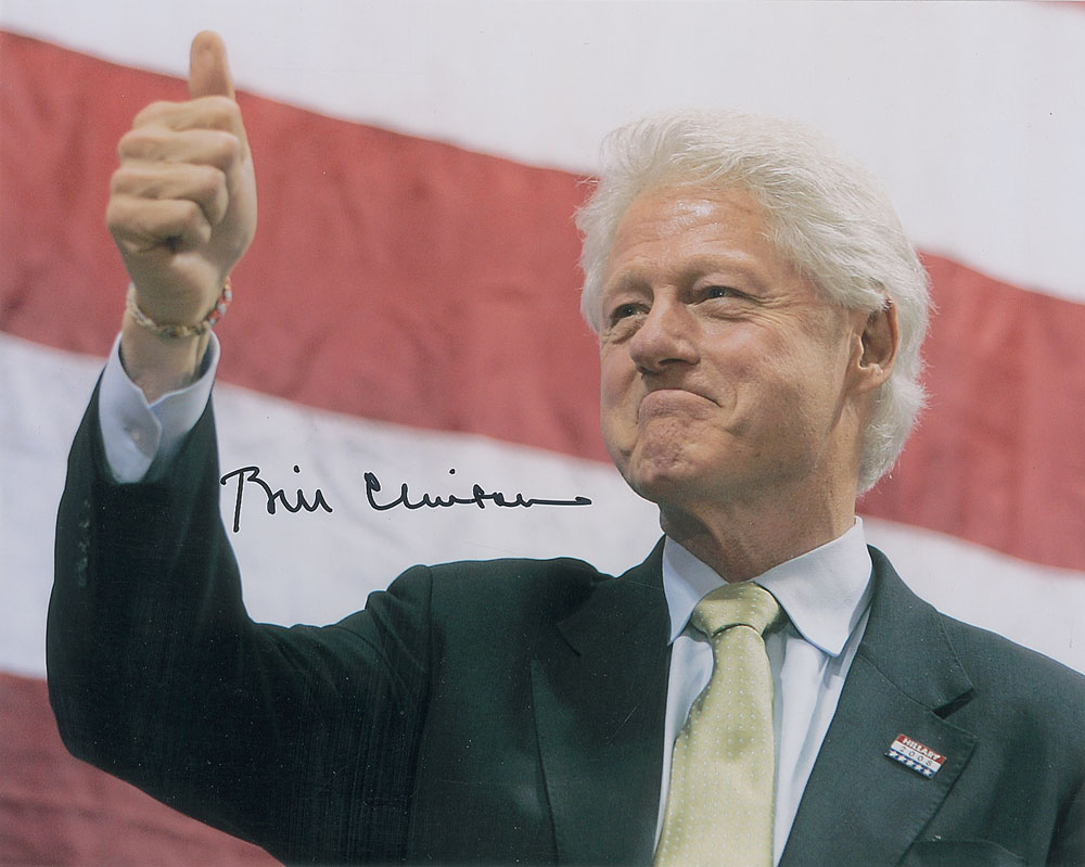 Lot #165 Bill Clinton