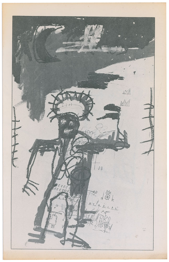 Lot #532 Jean-Michel Basquiat