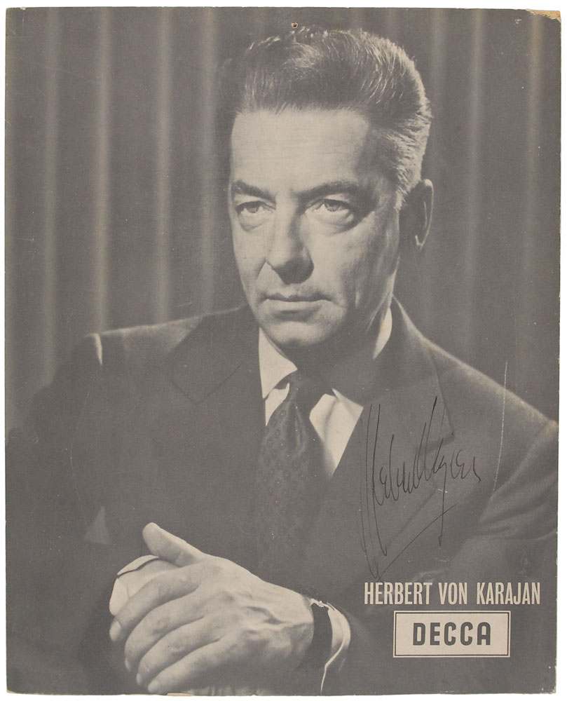 Lot #662 Herbert von Karajan