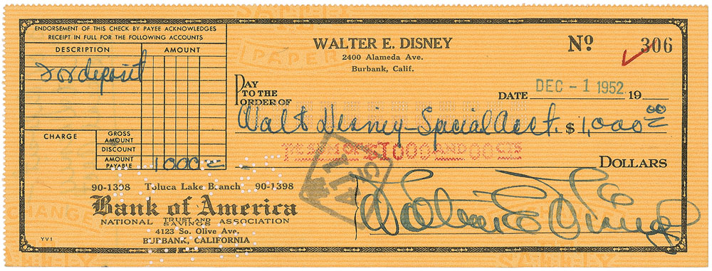 Lot #573 Walt Disney