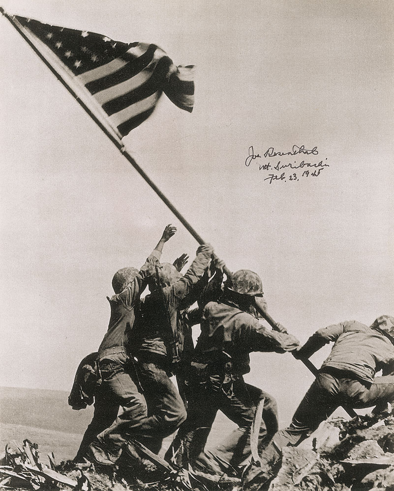 Lot #349 Iwo Jima: Joe Rosenthal