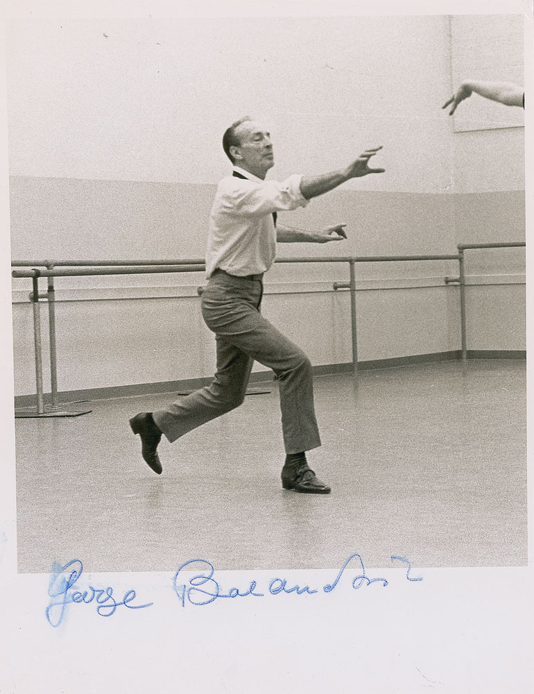 Lot #857 George Balanchine
