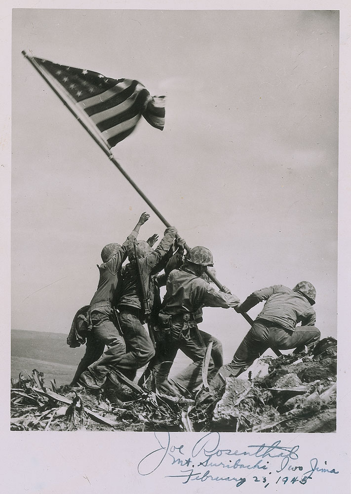 Lot #356 Iwo Jima: Joe Rosenthal