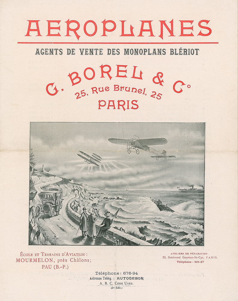 Lot #2150  French Aeroplanes Catalog