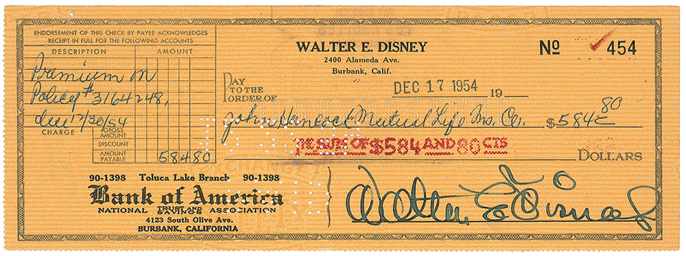 Lot #614 Walt Disney