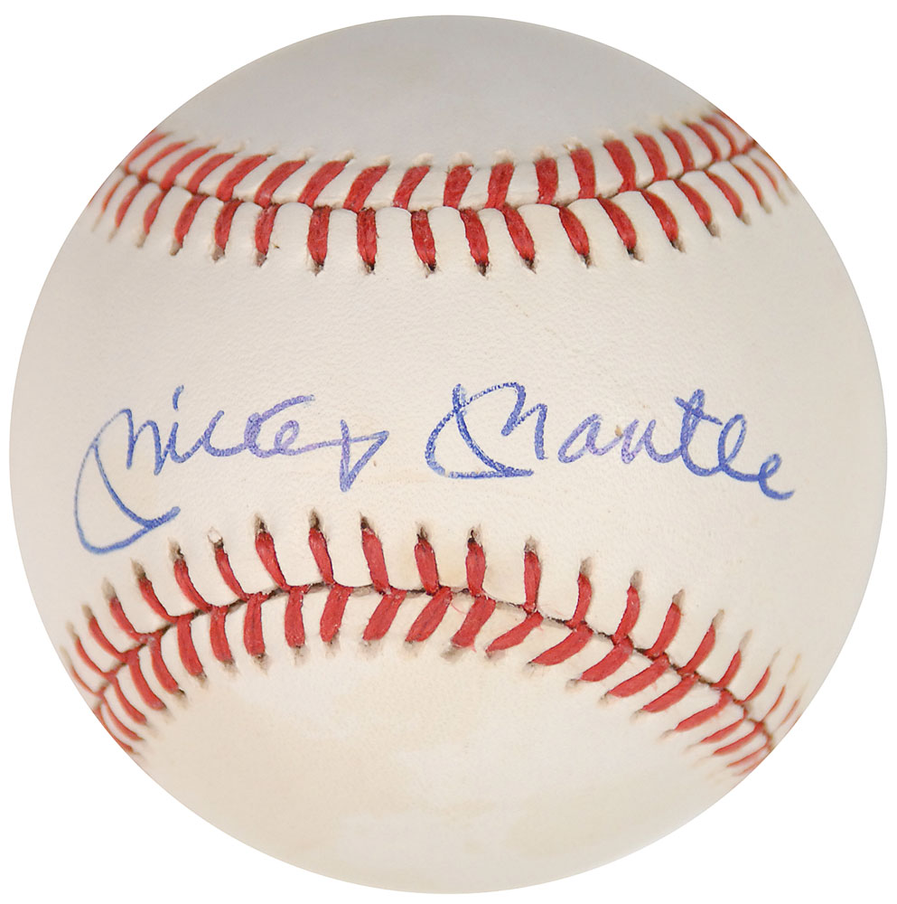 Lot #890 Mickey Mantle